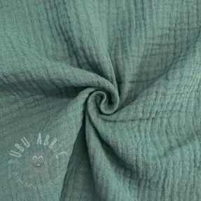 Dubbelgaas/mousseline green