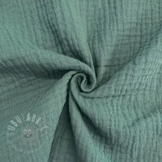 Dubbelgaas/mousseline green