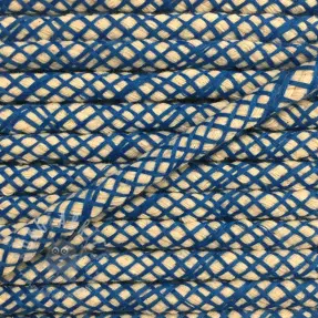 Katoenen koord 1 cm blue