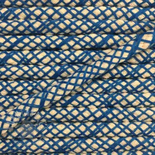 Katoenen koord 1 cm blue