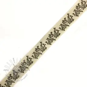 Katoenen lint Ornament birds