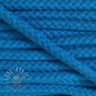 Katoenen koord 8 mm blue