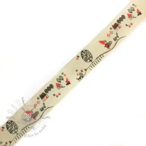 Katoenen lint Red ridding hood