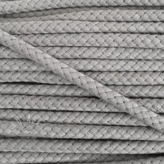 Katoenen koord 8 mm light grey