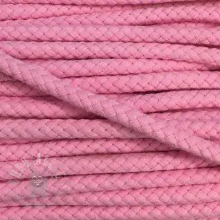Katoenen koord 8 mm light pink