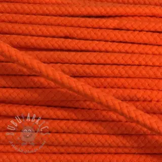 Katoenen koord 8 mm orange