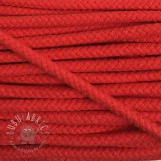 Katoenen koord 8 mm red