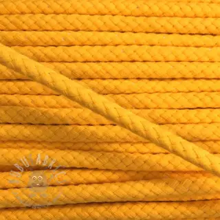Katoenen koord 8 mm yellow