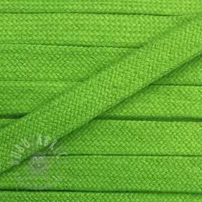 Katoenen koord plat 13 mm groen