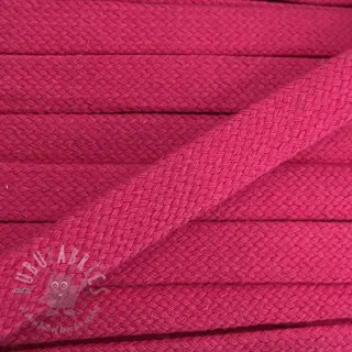 Katoenen koord plat 15 mm fuchsia