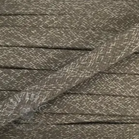Katoenen koord plat 15 mm melange sand