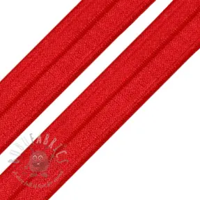 Omvouwelastiek 15 mm red