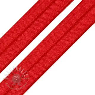 Omvouwelastiek 15 mm red