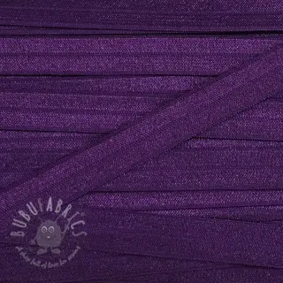 Omvouwelastiek 15 mm violet