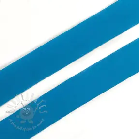 Omvouwelastiek mat 20 mm aqua
