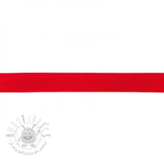Boordstrook tricot rood