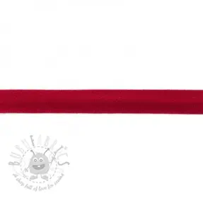 Boordstrook tricot donkerrood