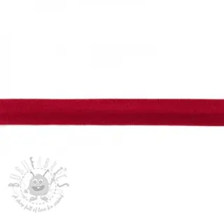 Boordstrook tricot donkerrood