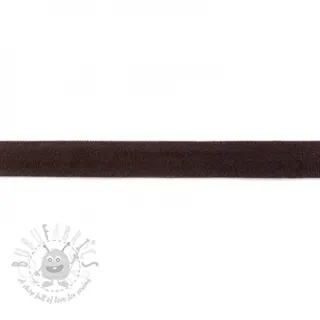 Boordstrook tricot chocolade
