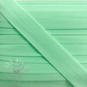 Omvouwelastiek mat 20 mm mint