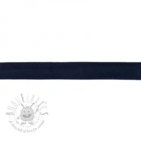 Boordstrook tricot donkere blauw