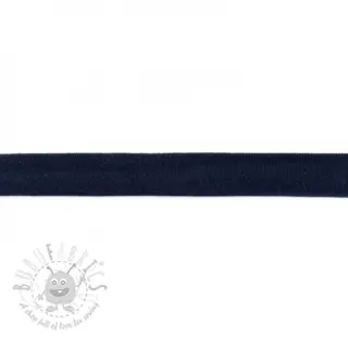 Boordstrook tricot donkere blauw