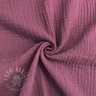 Dubbelgaas/mousseline purple ORGANIC