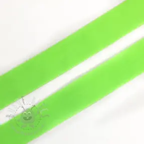 Omvouwelastiek mat 20 mm neon groen