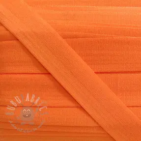 Omvouwelastiek mat 20 mm oranje