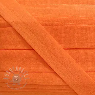 Omvouwelastiek mat 20 mm oranje