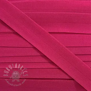 Omvouwelastiek mat 20 mm roze