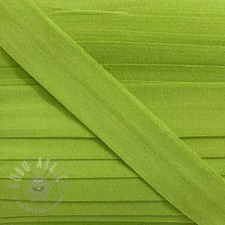 Omvouwelastiek mat 20 mm groen