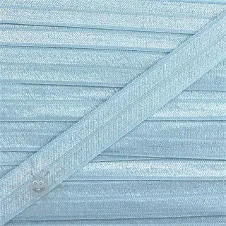 Omvouwelastiek 15 mm baby blue