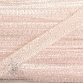 Omvouwelastiek 15 mm baby pink