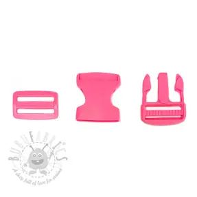 Niergesp 38 mm light fuchsia