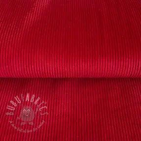 Ribfluweel red