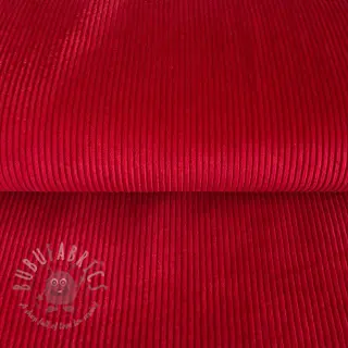 Ribfluweel red
