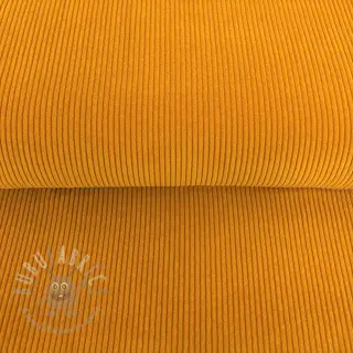 Ribfluweel yellow