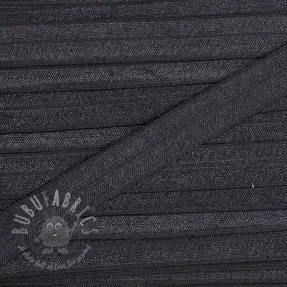 Omvouwelastiek 15 mm dark grey