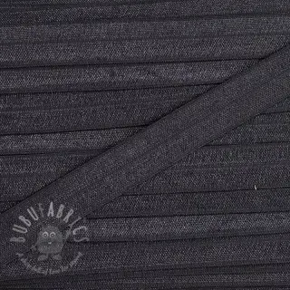 Omvouwelastiek 15 mm dark grey