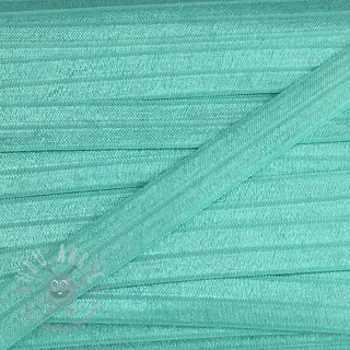 Omvouwelastiek 15 mm dark mint