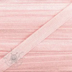 Omvouwelastiek 15 mm light pink