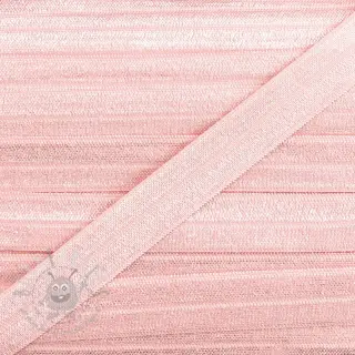 Omvouwelastiek 15 mm light pink