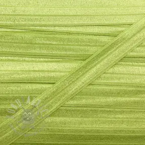Omvouwelastiek 15 mm lime