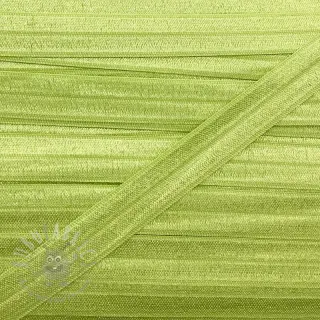 Omvouwelastiek 15 mm lime