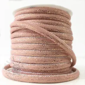 Suède koord Luxe rose