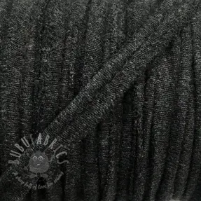 Paspel tricot melir dark grey