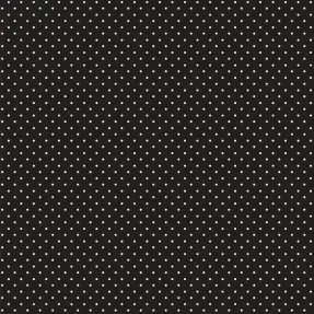 Bavlnená látka Petit dots black