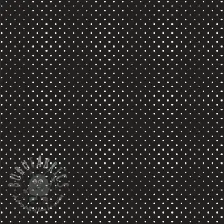 Katoenen stof Petit dots black