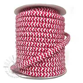 Polyester koord gevlochten ZIG ZAG red